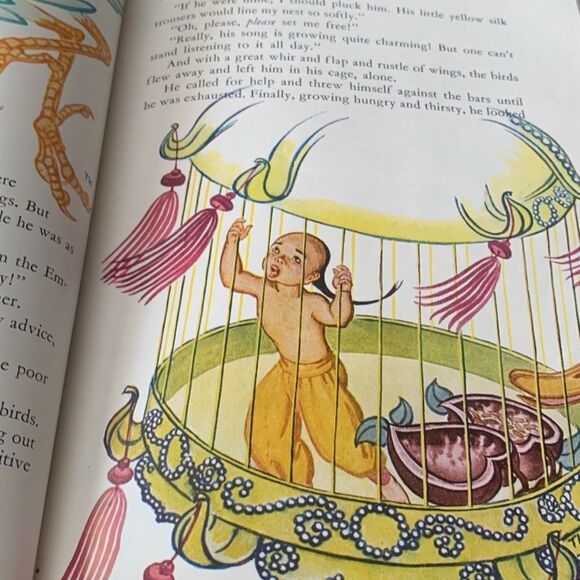 BOOK Vintage 1949 Childcraft Animal Friends and Adventures Vol 4 Hardcover - Picture 4 of 9